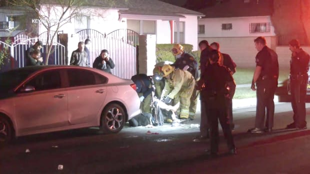 Paramedics Treat and Transport Wounded North Hollywood Gunshot Victim to the Hospital