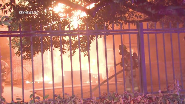Firefighters Extinguish Flames of Home Burning in Ontario