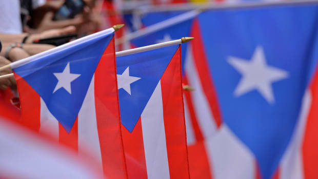 The Puerto Rican flag
