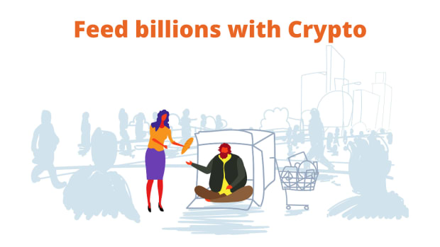 feed billions with crypto