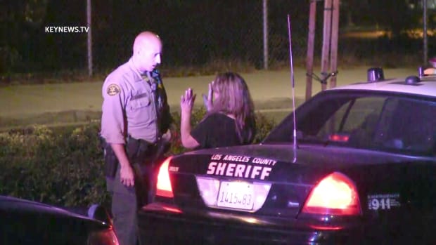 Deputy Returns Woman to Scene of Hit-and-Run Crash in Newhall