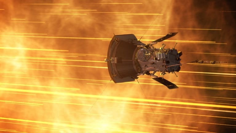 Where Deep Space Isn't Cold: Record-Setting NASA Probe "Touches the Sun"