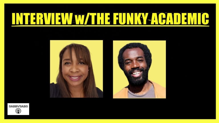 INTERVIEW w/THE FUNKY ACADEMIC