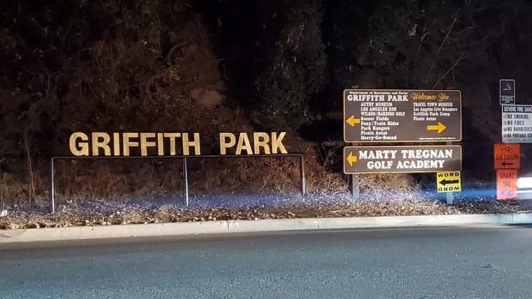 Griffith Park Single Vehicle Crash with Entrapment