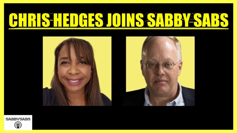 CHRIS HEDGES JOINS SABBY SABS