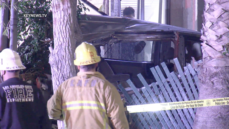 Pedestrian Struck and Killed by Vehicle Crashing off 101 Freeway Vine Street Exit