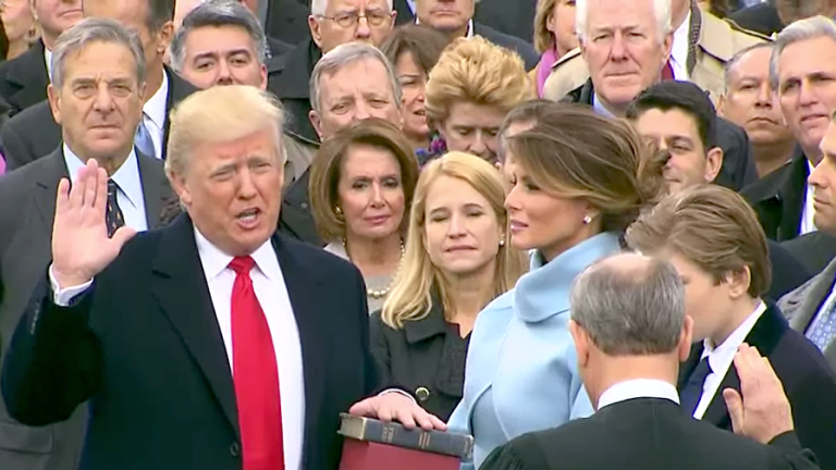 The Wimpy Mainstream Media Coverage of Trump's Inaugural Address