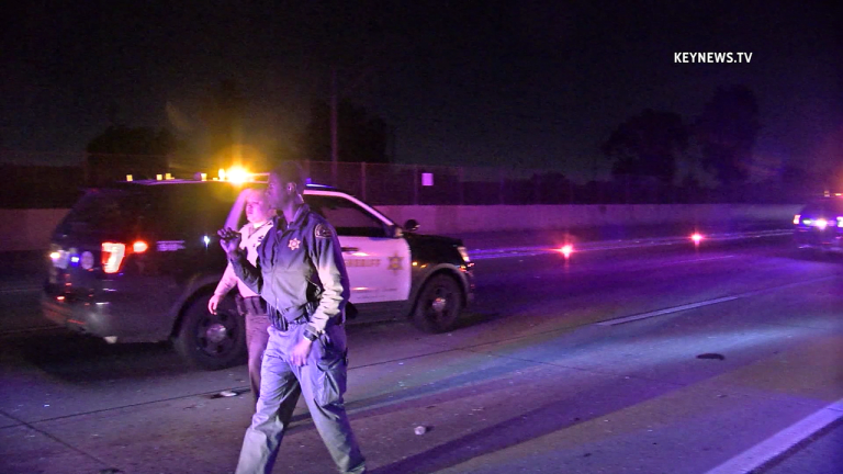 Man Struck by Vehicle and Killed After Walking on EB I-105 