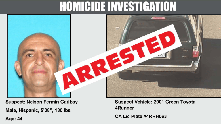 LASD Announces Arrest of Double Murder Suspect Garibay