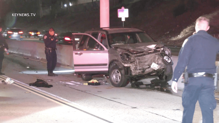 1 Dead, 1 Critical in North Hollywood 170 Freeway Traffic Collision (GRAPHIC)