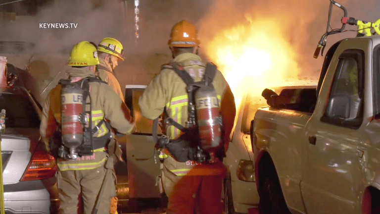 Pole Fire Ignites Vehicle Fire in Vermont Square