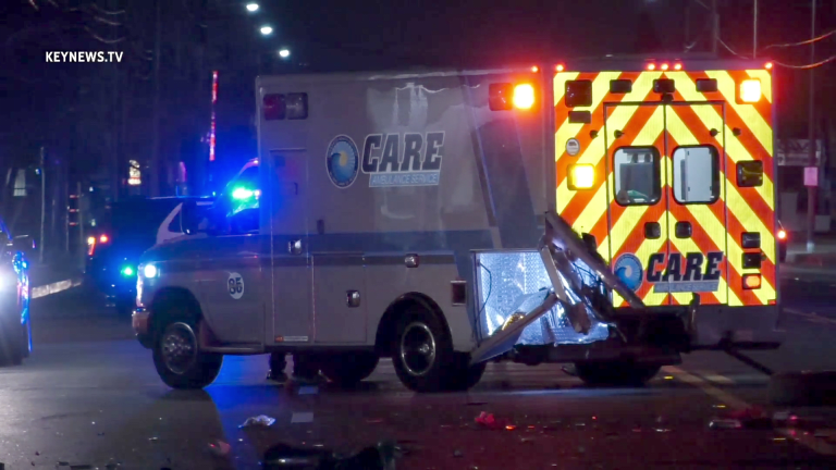 CARE Ambulance Collision in Pomona