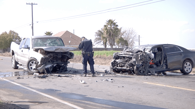 Double Fatal Crash in Stanislaus County with CHP Officer Interview 