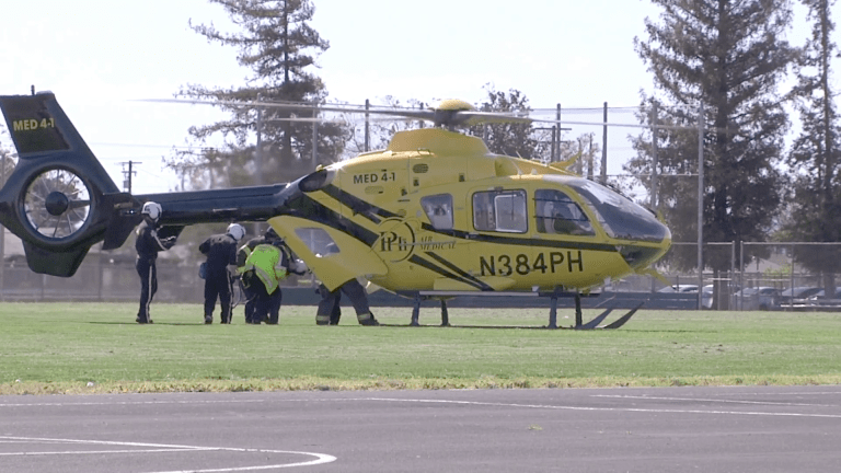 Teen Airlifted After Bicycling Accident in Modesto