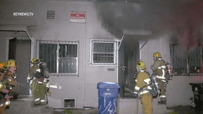 Bungalow Fire in Boyle Heights