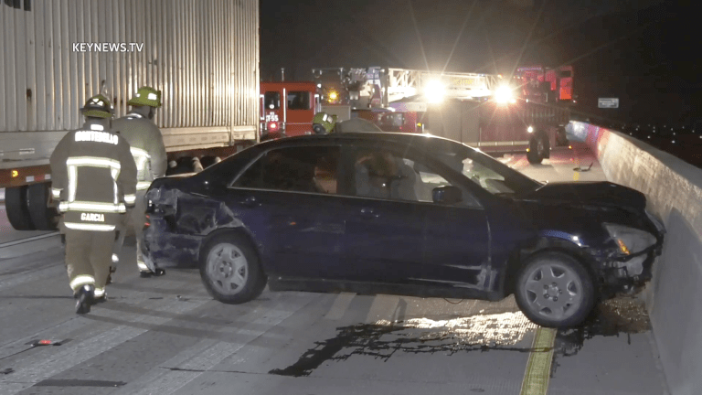 Hit-and-Run Fatality Near Vehicle Crash on 60 Freeway (GRAPHIC)