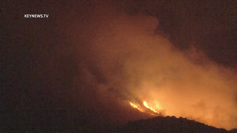 Southern Fire Burns in San Diego