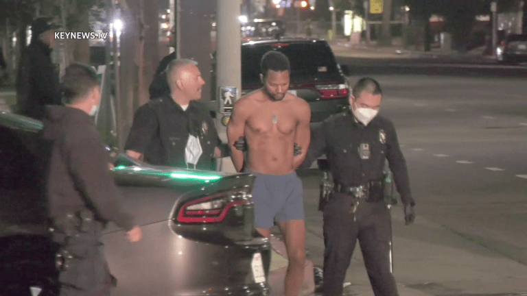 North Hollywood Barricaded Man in Custody, Transported to Hospital