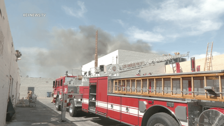 North Hollywood Commercial Structure Fire