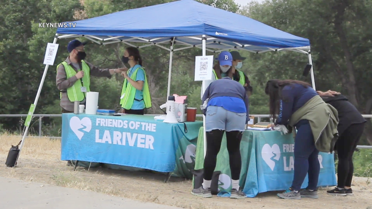 Los Angeles River Clean-Up at Sepulveda Basin