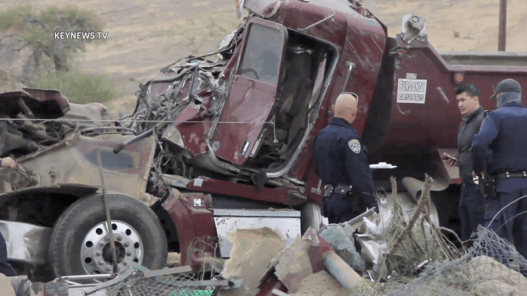 Castaic Fatal Gravel Truck Crash