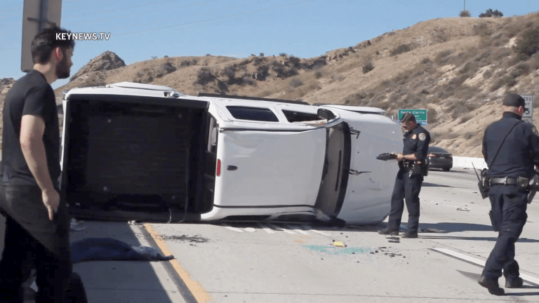 Northbound 14 Freeway Multi-Vehicle Collision, 2 Patients Transported to Hospital