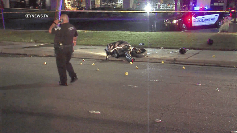 Motorcyclist Shot in Pomona