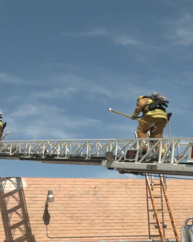 Structure Fire in North Hollywood