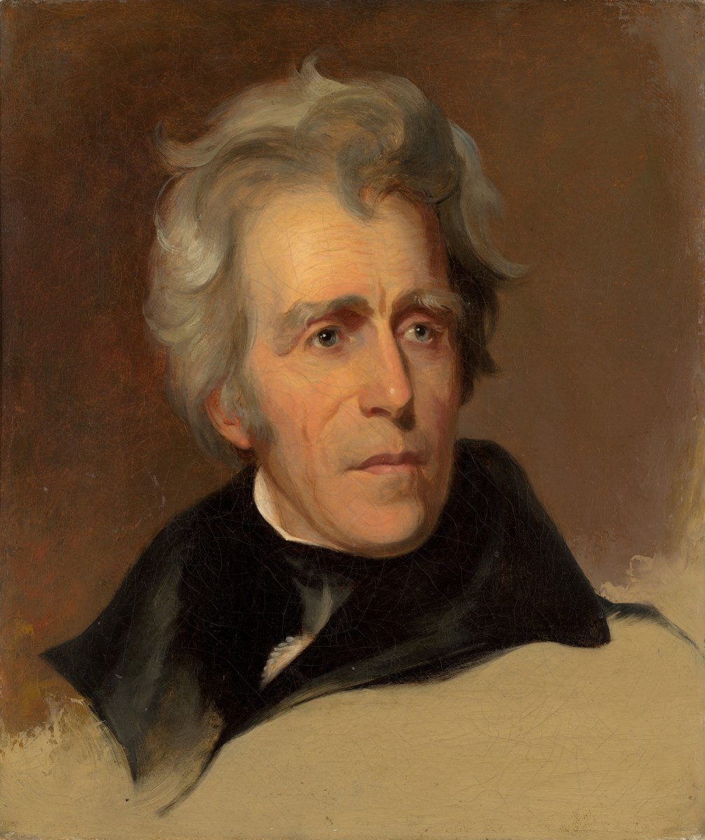 Andrew Jackson, National Gallery of Art, Thomas Sully, Artist, U.S. Public Domain