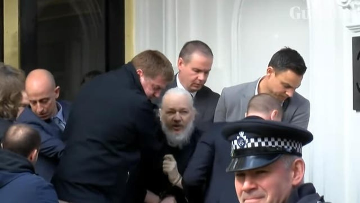 Julian Assange arrested in April, 2019