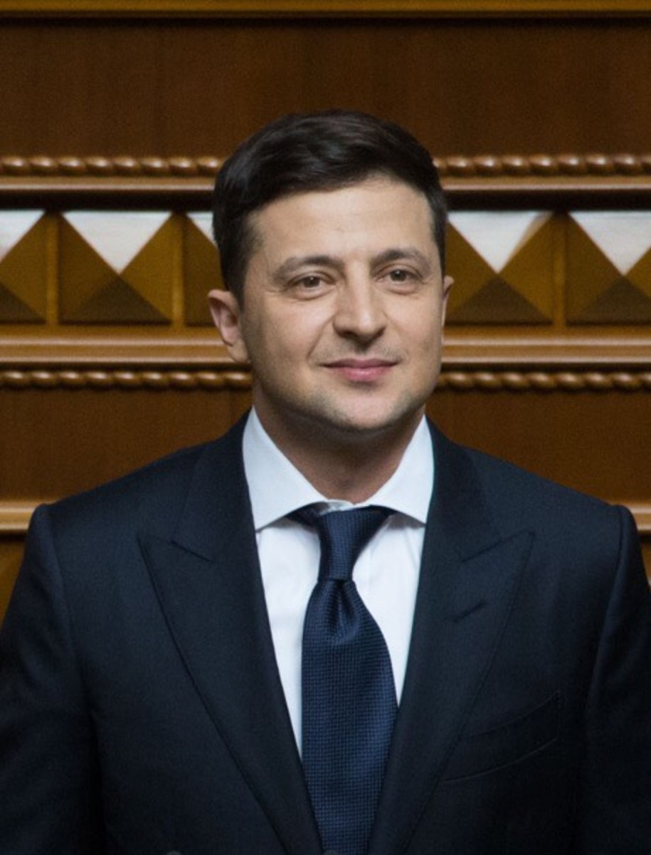 Volodymyr Zelensky, 2019.