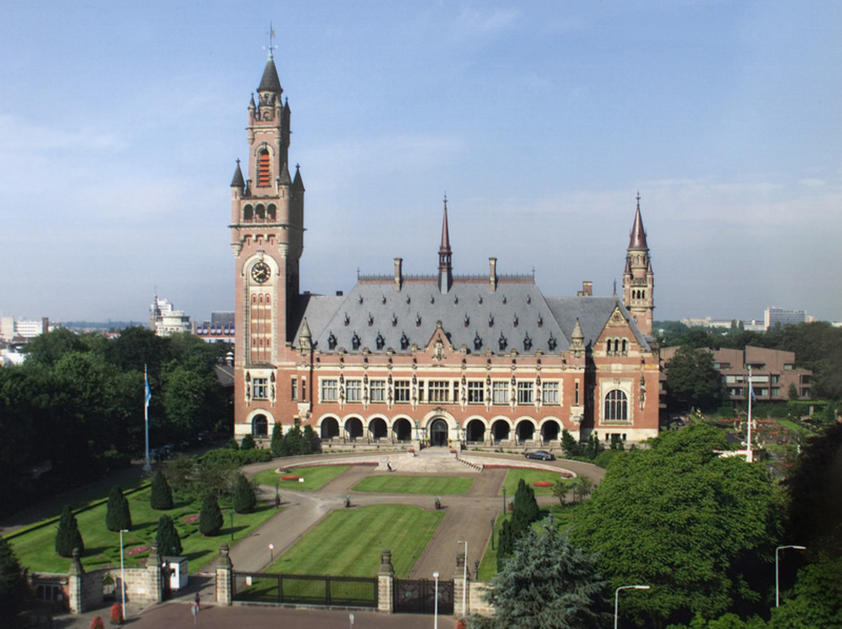The International Court of Justice, The Hague, Netherlands