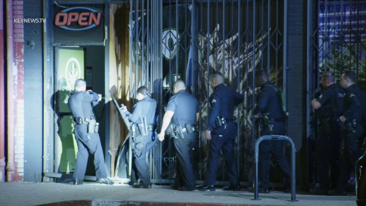 Suspects Target East Hollywood Cannabis Dispensary In Smash And Grab ...